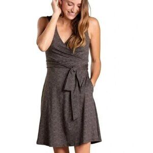 Toad & CO. Women's Sleeveless Faux Wrap Dress